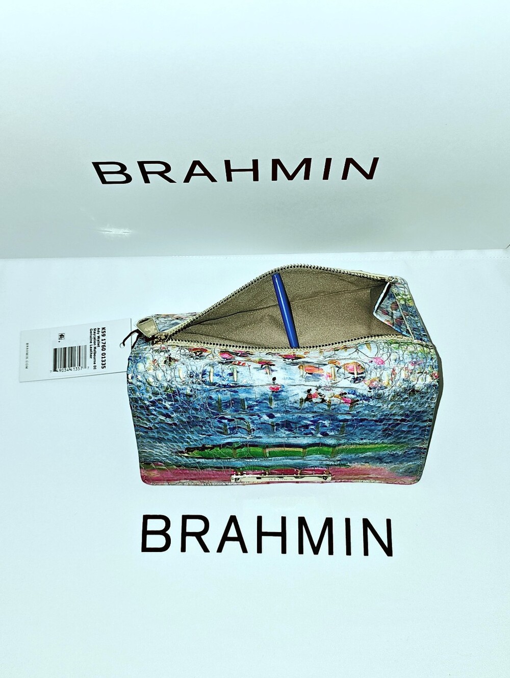 NWT Brahmin STAYCATION Ady Wallet - Picture 9 of 12